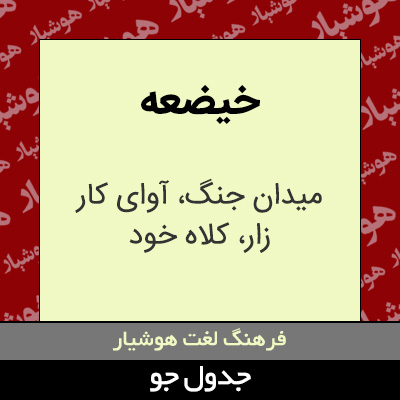 تصویری از خیضعه