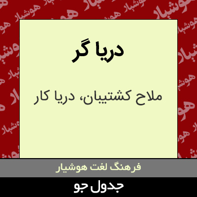 تصویری از دریا گر