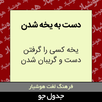 تصویری از دست به یخه شدن