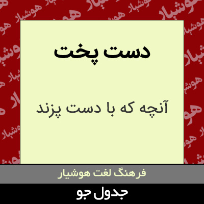 تصویری از دست پخت