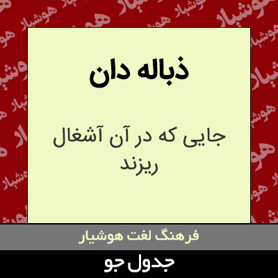 تصویری از ذباله دان