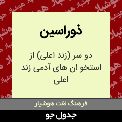 تصویری از ذوراسین