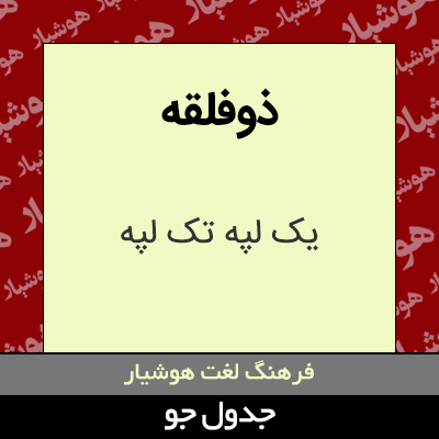 تصویری از ذوفلقه