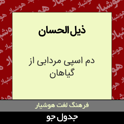 تصویری از ذیل الحسان