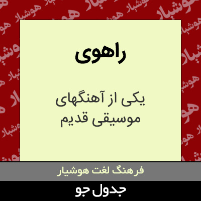 تصویری از راهوی