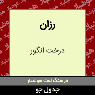 تصویری از رزان