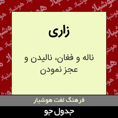تصویری از زاری