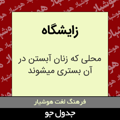 تصویری از زایشگاه