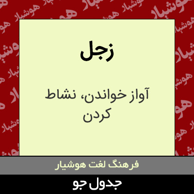 تصویری از زجل