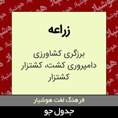 تصویری از زراعه