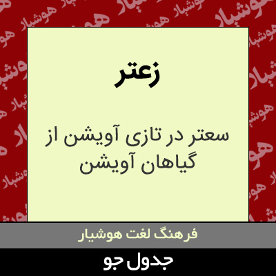 تصویری از زعتر