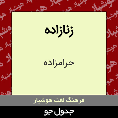 تصویری از زنازاده