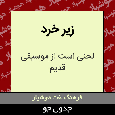 تصویری از زیر خرد