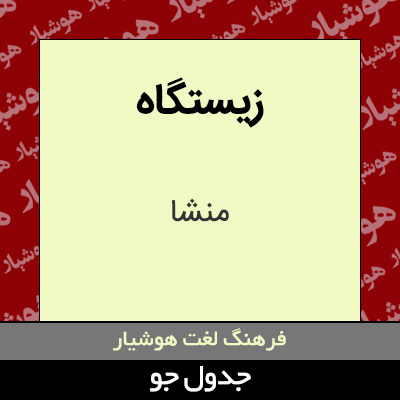 تصویری از زیستگاه