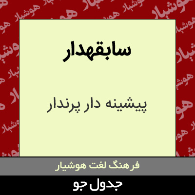 تصویری از سابقهدار