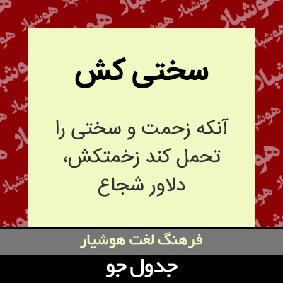 تصویری از سختی کش