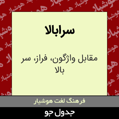 تصویری از سرابالا