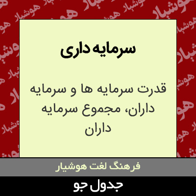 تصویری از سرمایه داری