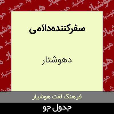 تصویری از سفرکننده دائمی