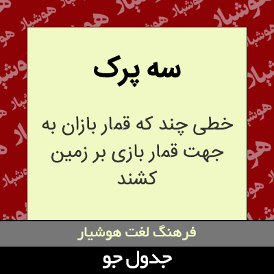 تصویری از سه پرک