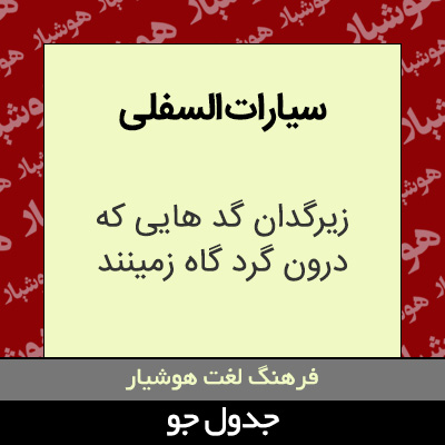 تصویری از سیارات السفلی