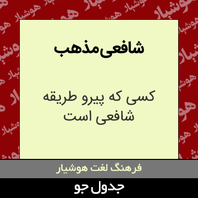 تصویری از شافعی مذهب