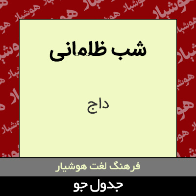 تصویری از شب ظلمانی