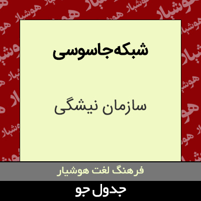 تصویری از شبکه جاسوسی