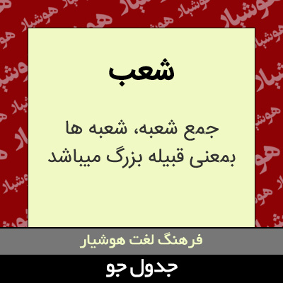 تصویری از شعب