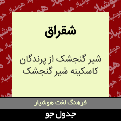 تصویری از شقراق