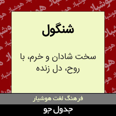 تصویری از شنگول