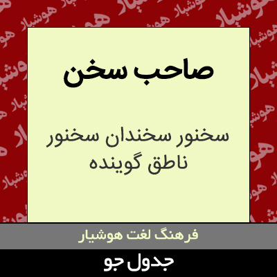 تصویری از صاحب سخن