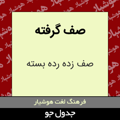 تصویری از صف گرفته