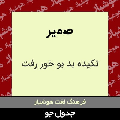 تصویری از صمیر