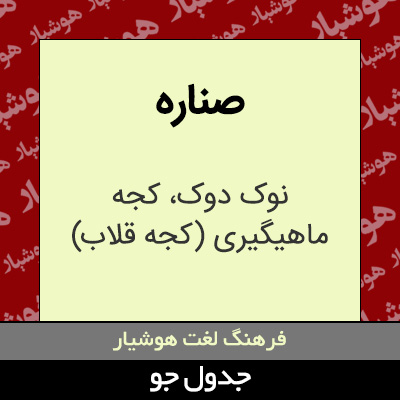 تصویری از صناره