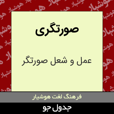 تصویری از صورتگری