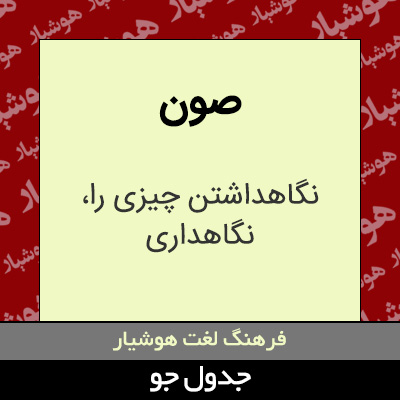 تصویری از صون