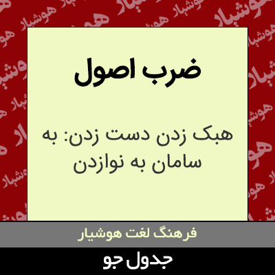 تصویری از ضرب اصول