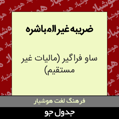 تصویری از ضریبه غیر المباشره