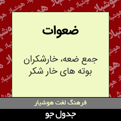 تصویری از ضعوات