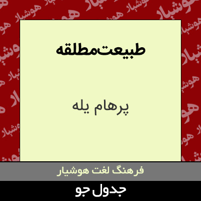 تصویری از طبیعت مطلقه