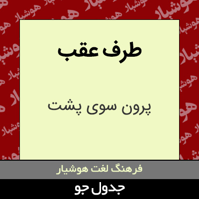 تصویری از طرف عقب