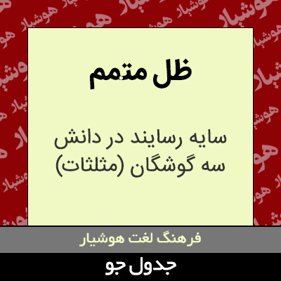 تصویری از ظل متمم