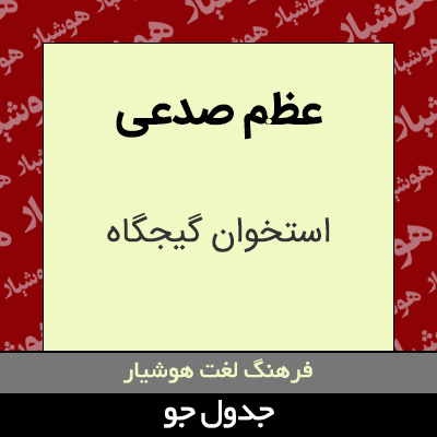 تصویری از عظم صدعی