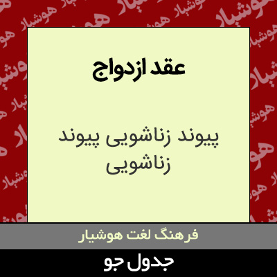 تصویری از عقد ازدواج