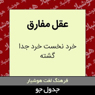 تصویری از عقل مفارق