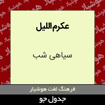 تصویری از عکرم اللیل