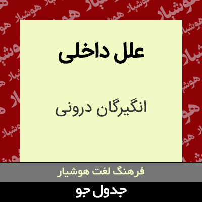 تصویری از علل داخلی