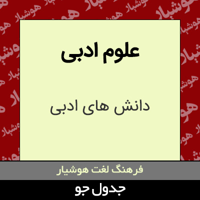 تصویری از علوم ادبی