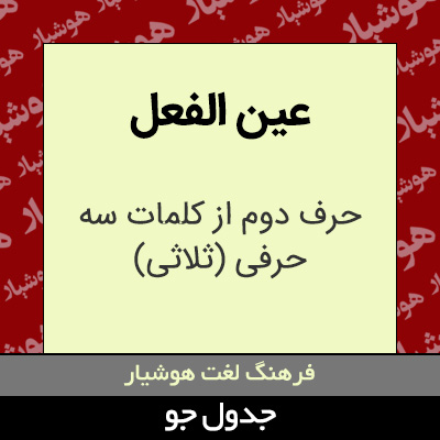 تصویری از عین الفعل